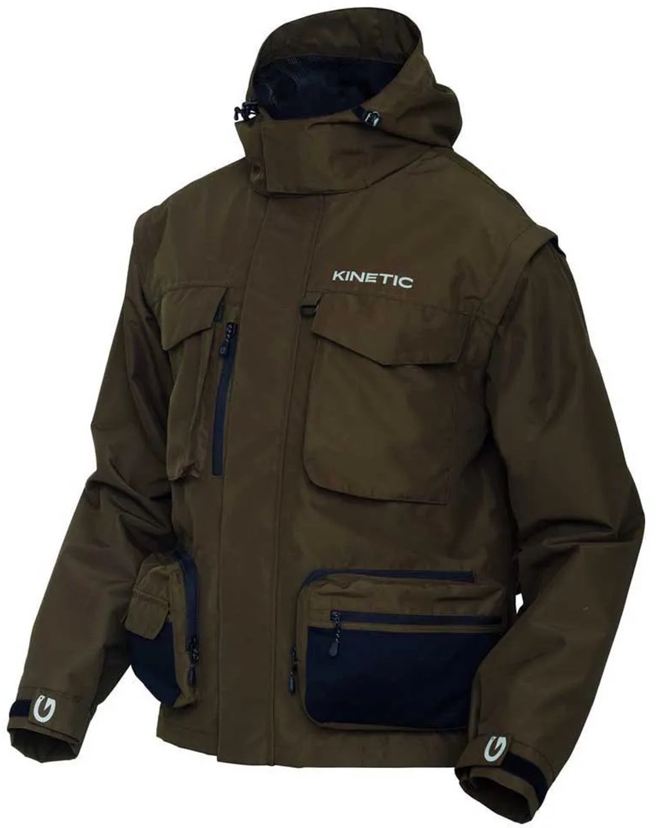 Kinetic Strider Zip Off Jas Groen 3XL Man