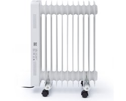 Klarstein olieradiatoren, elektrische radiatoren, stille olieradiator 2500 watt, draagbare…