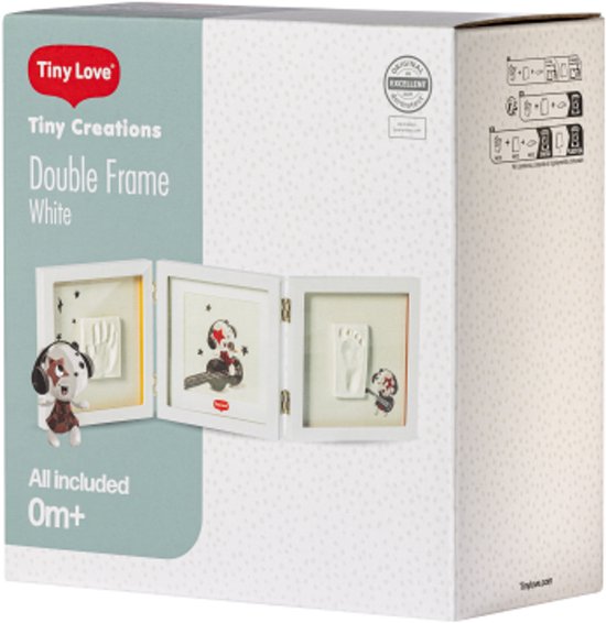 Tiny Love Dubbel Frame wit Tiny Creations van Tiny Love — afbeelding 2