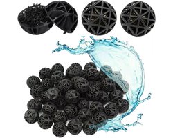 Allecta - 150 Biologische Filterballen voor Aquarium, 16mm Poreus Filter, Biochemische Bal - Aqua Filter Materialen