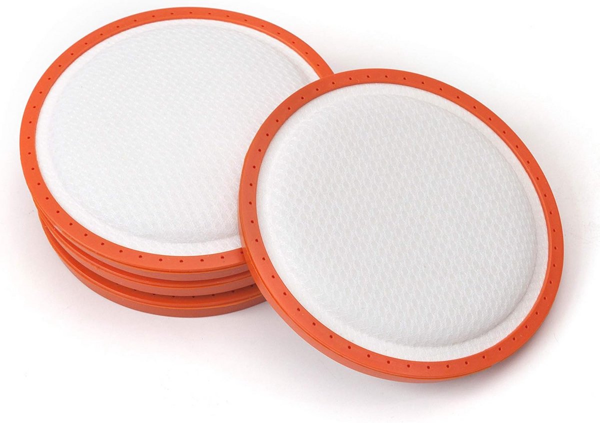 Wasbaar motorfilter voor stofzuigers - 4 stuks