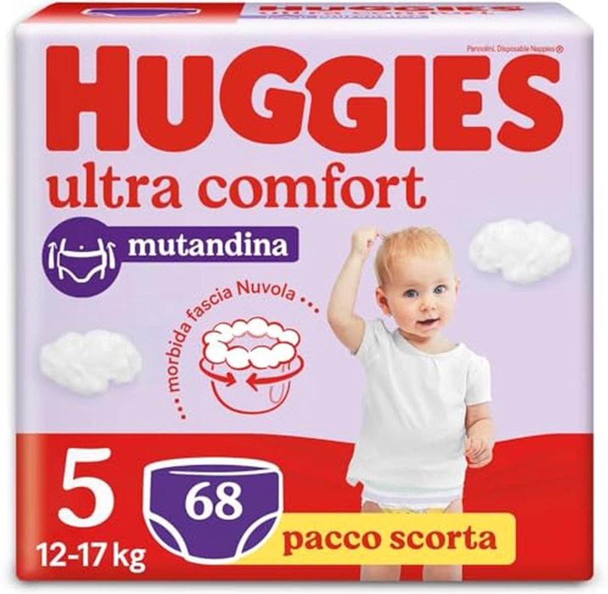 Comfortabele Luierbroekjes Maat 5 (12-17 kg) - Ademend en Absorberend, Verpakking van 68 Stuks