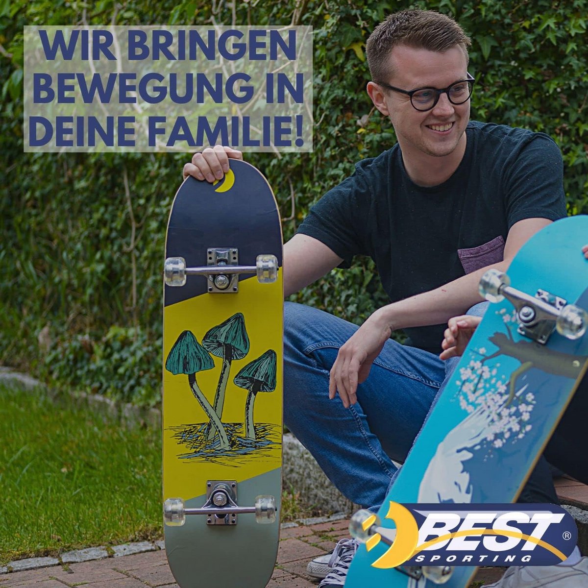 Hoogwaardig Mini-skateboard voor Kinderen - Perfect voor Beginners met Comic-design