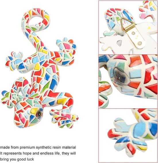Wanddecoratie Heldere Kleuren Kleurvet voor Thuiskantoor Hars 5,9 Inch