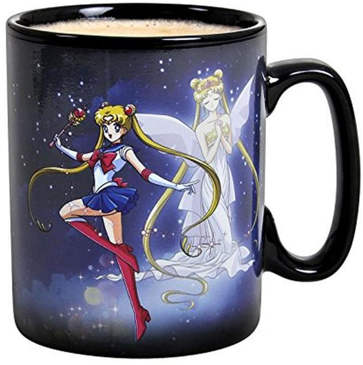 Thermisch Reactieve Mok - Sailor Moon & Chibi Moon - 460 ml