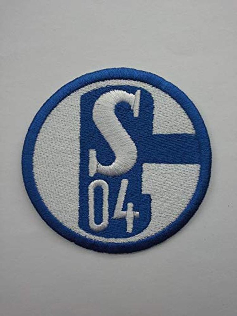FC S04 Voetbal Club Patches - 2 Stuks Strijkplaatjes voor Kleding