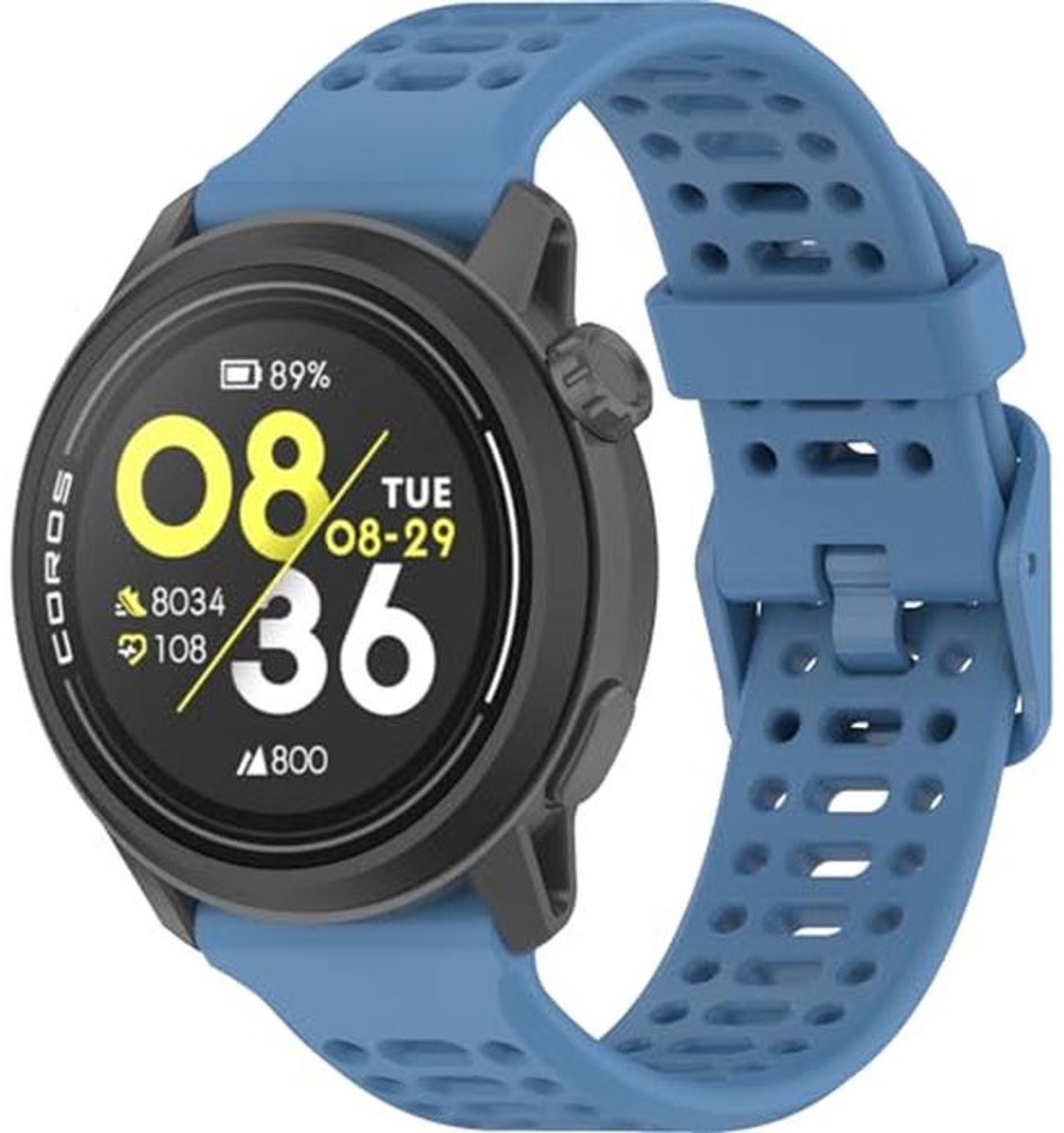 Sport Siliconen Horlogeband 20mm en 22mm Voor Diverse Smartwatches