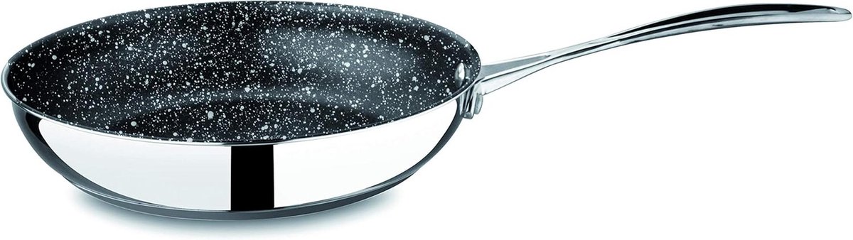 Roestvrijstalen Braadpan 24 cm - Duurzaam en Vaatwasmachinebestendig