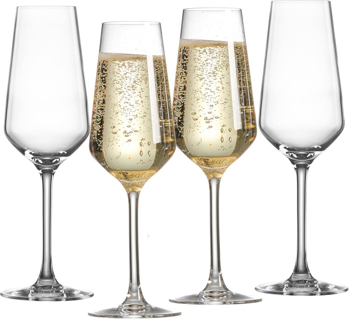 Champagneglazenset 4-delig voor Feestelijke Gelegenheden