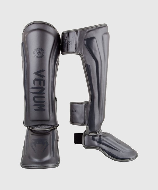 Venum Elite Kickboks Scheenbeschermers - Kaki camo