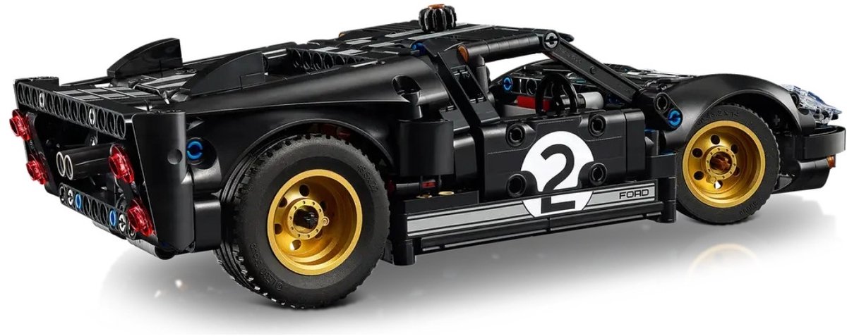 LEGO Technic 1966 Ford GT40 MKII Racewagen - Vintage Auto Bouwpakket voor Volwassenen - 42223 — afbeelding 16
