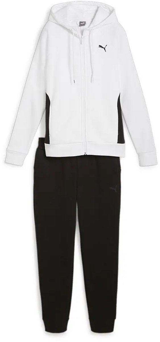 Puma Classic Trainingspak Wit 2XS Vrouw