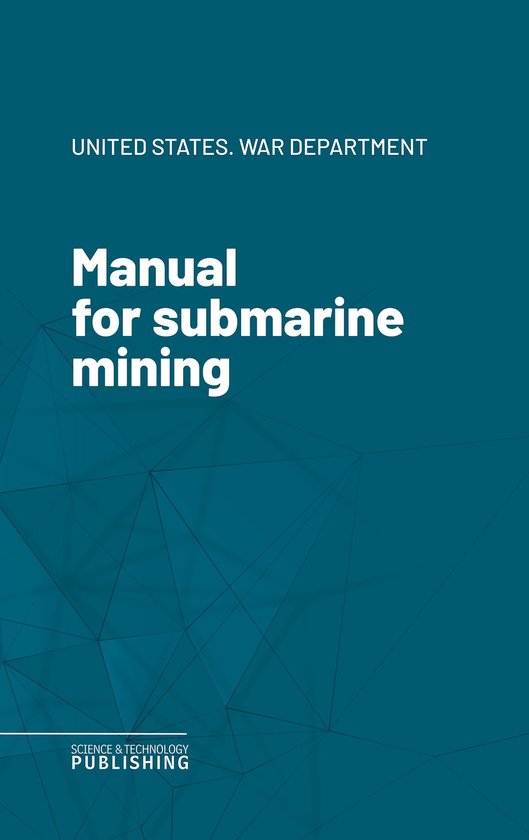 Manual for submarine mining - cover