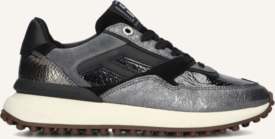 Floris Van Bommel Sfw-10128 Noppi - Cuir - Femme - Argent - Pointure 37