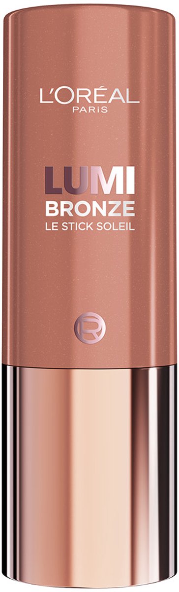 L'Oréal Paris Lumi Bronze Le Stick Soleil Bronzer - Ultra Sensorieel - Opbouwbare intensiteit - 9g