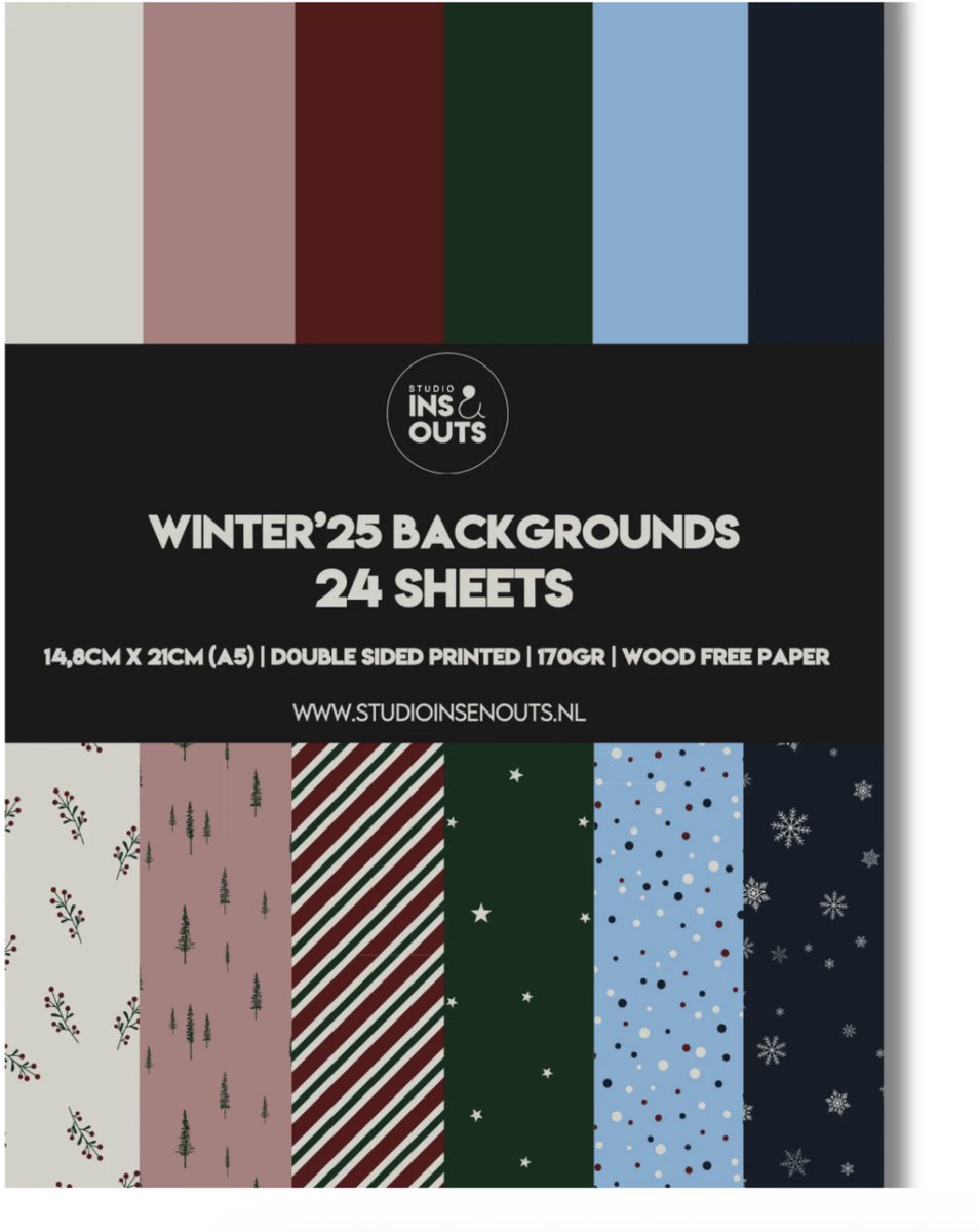 Paper Pad | Paperpack | Design Papier | Winter'25