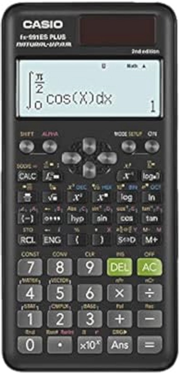 Wetenschappelijke Calculator met Natuurlijke Tekstweergave en Meerdere Functies