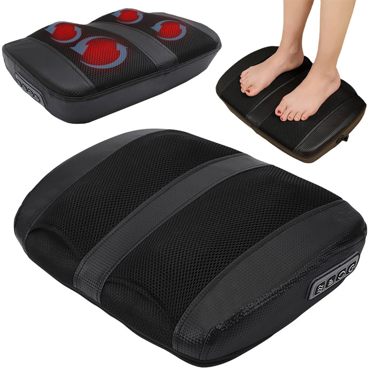 Elektrische Shiatsu Voetmassageapparaat - Verwarmend