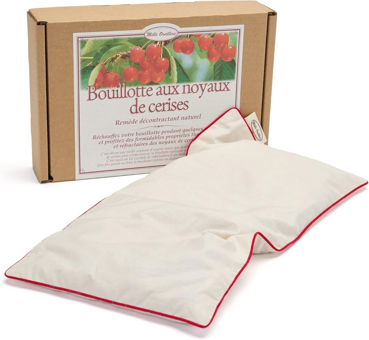 Warmwaterkruik met Kersenpitten 20 x 40 cm - Duizend Kussen