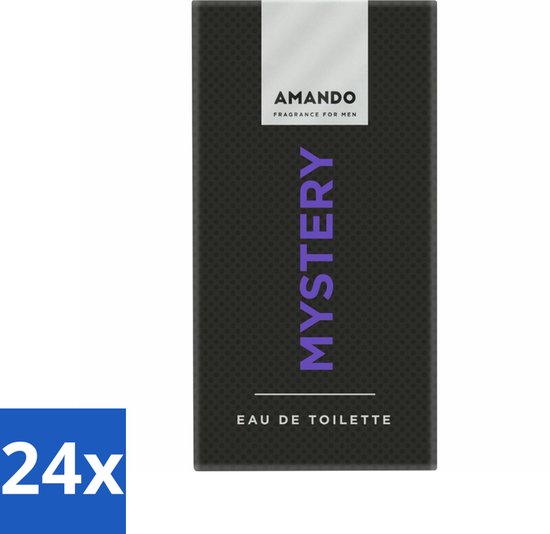 Amando Mystery Eau de Toilette 50 ml - Voordeelverpakking - 24 stuks