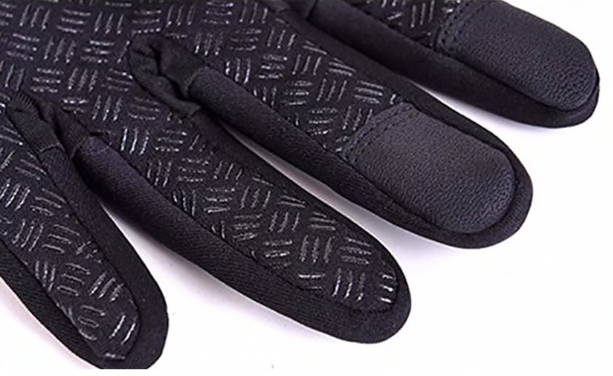 Waterdichte Touchscreen Handschoenen - Zwart L- dit is de betere/dikkere kwaliteit van Merkloos / Sans marque — cadeau in Sport & Outdoor - foto 3