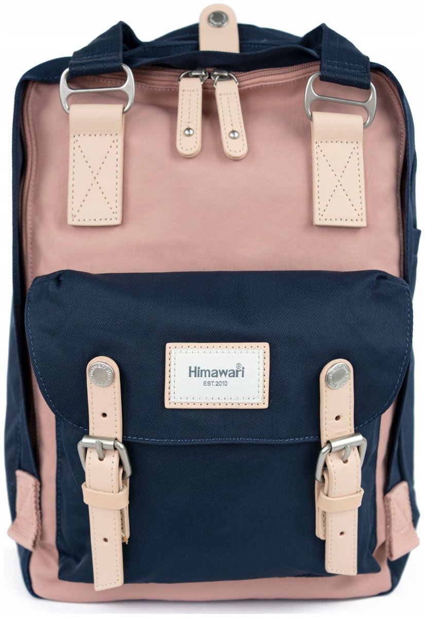 Merkloze laptoprugzak S - Marineblauw, waterafstotend, 14 inch