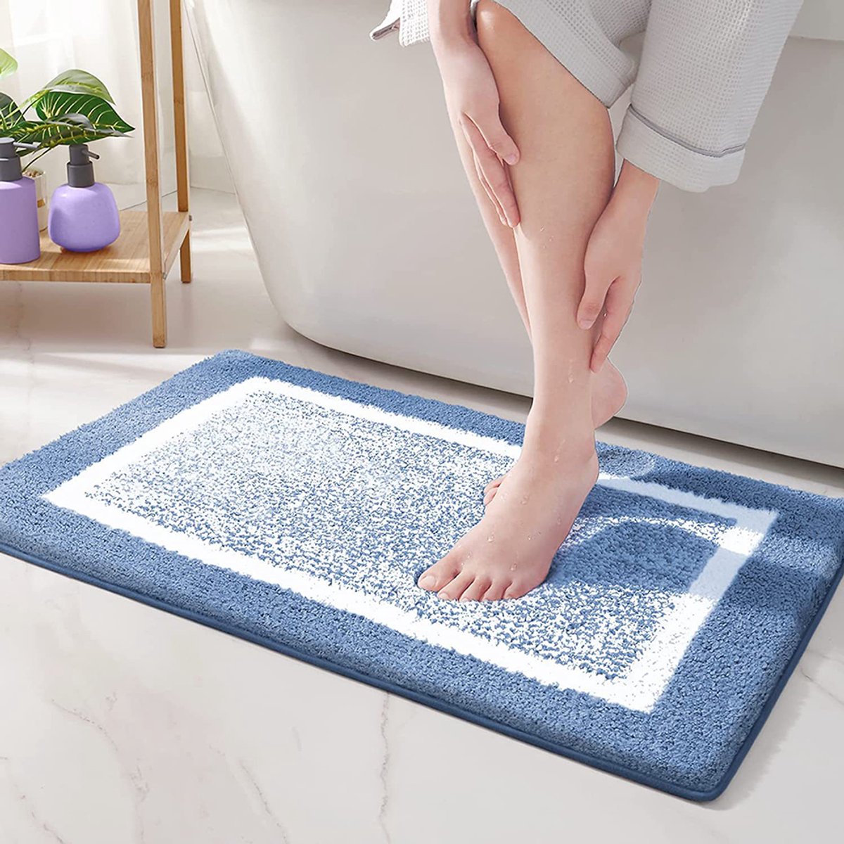 Antislip badmat, absorberende douchemat, zachte vloermat