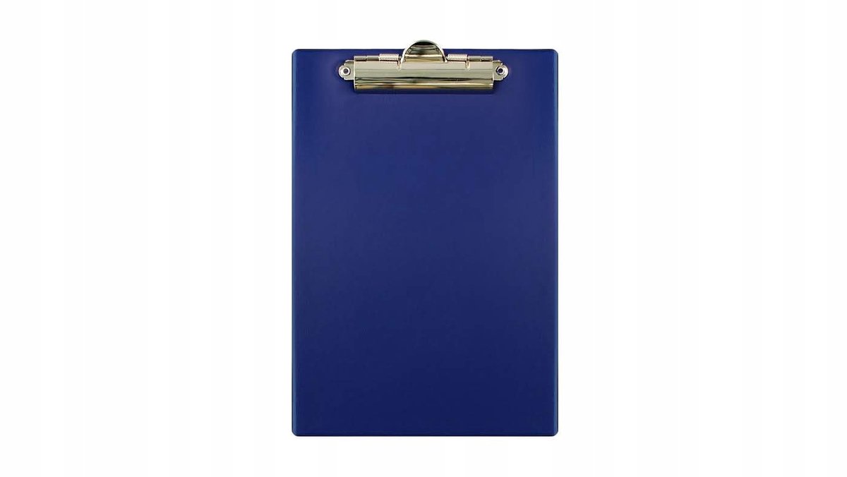 TRES Clipboard A5 Marineblauw - Stevige Klemmap