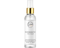 Liva Pure - Pure Rozenwater 100 ml - 100% puur en biologisch - Voor gezicht, lichaam en haar -…