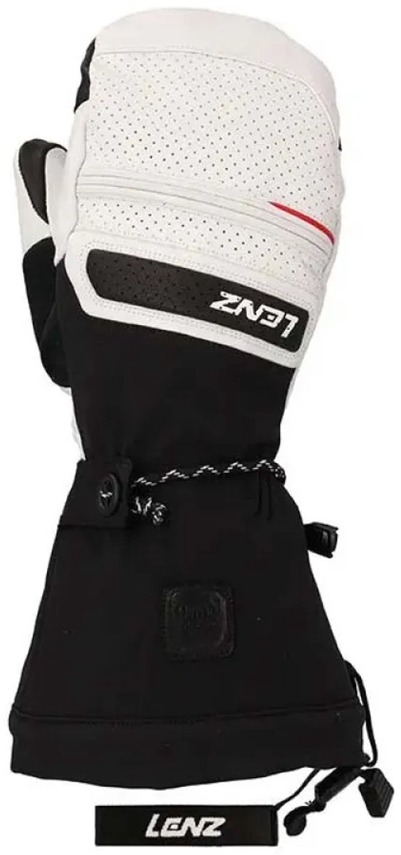 Lenz 9.0 Finger Cap Handschoenen Wit,Zwart M Vrouw