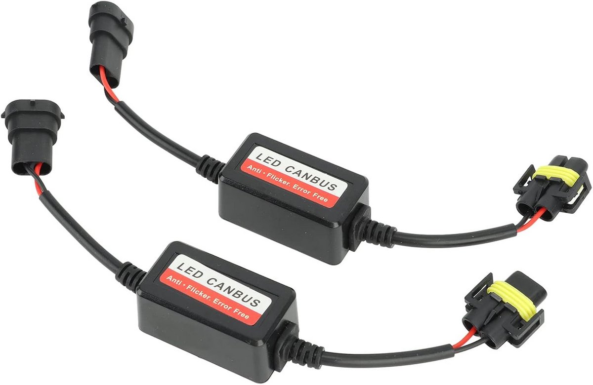 LED Koplamp Decoder Set (H8/H9/H11) - Canbus Foutcode & Knipperstop
