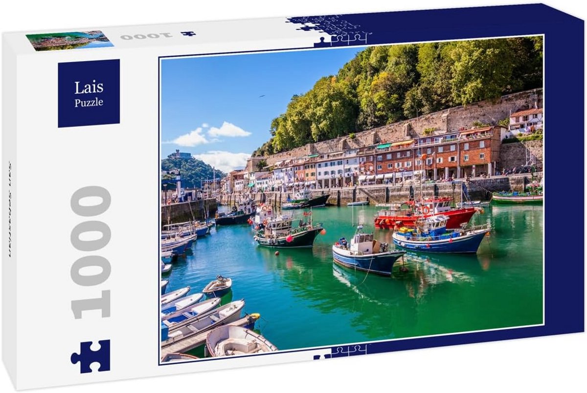 Puzzel 1000 Stukjes - Zonsondergang aan Strand Rhossili Bay Wales