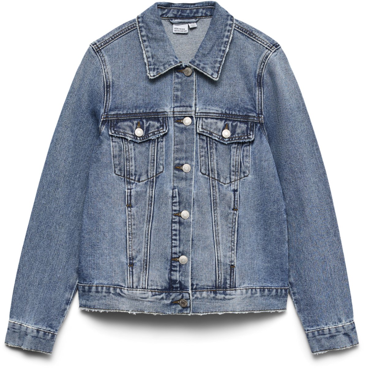 VERO MODA - VMZORICA LS DENIM JACKET MIX GA NOOS- Dames Jas - Maat - XS