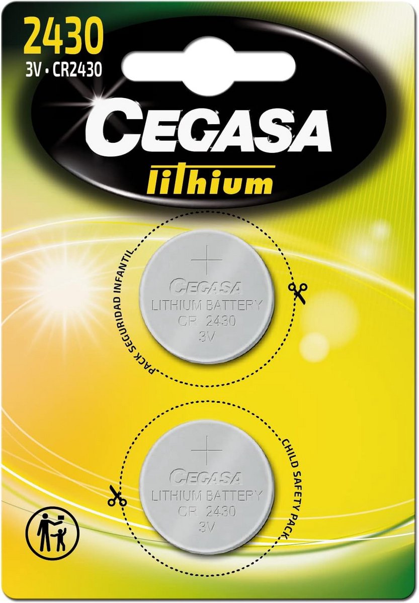 2 Lithium Knoopbatterijen CR2430 - Hoogwaardige Prestaties en Betrouwbaarheid