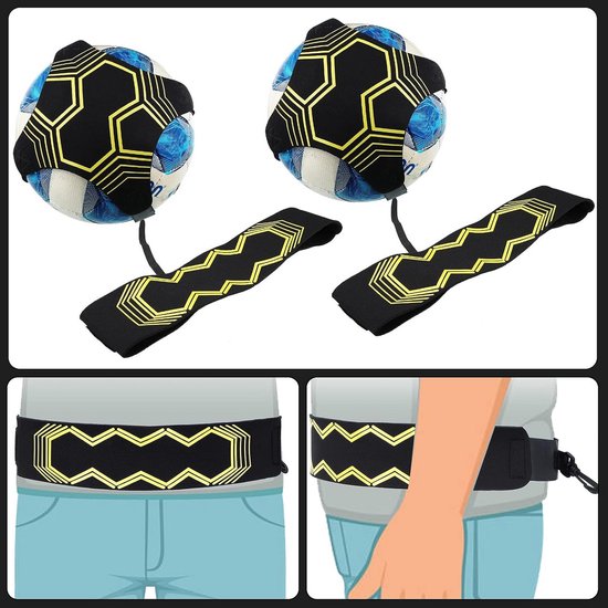 Kicktrainer voor solo voetbaltraining - Perfect cadeau voor sportliefhebbers van Merkloos — afbeelding 3