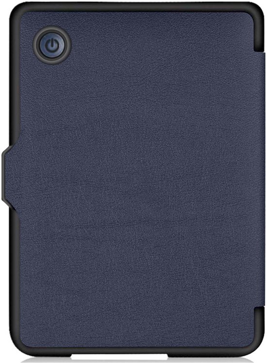 Hoesje geschikt voor Kobo Clara 2E E-reader - iMoshion Slim Hard Case Bookcase - Ook geschikt voor Tolino Shine 4 - Donkerblauw van Hoesje  — afbeelding 3