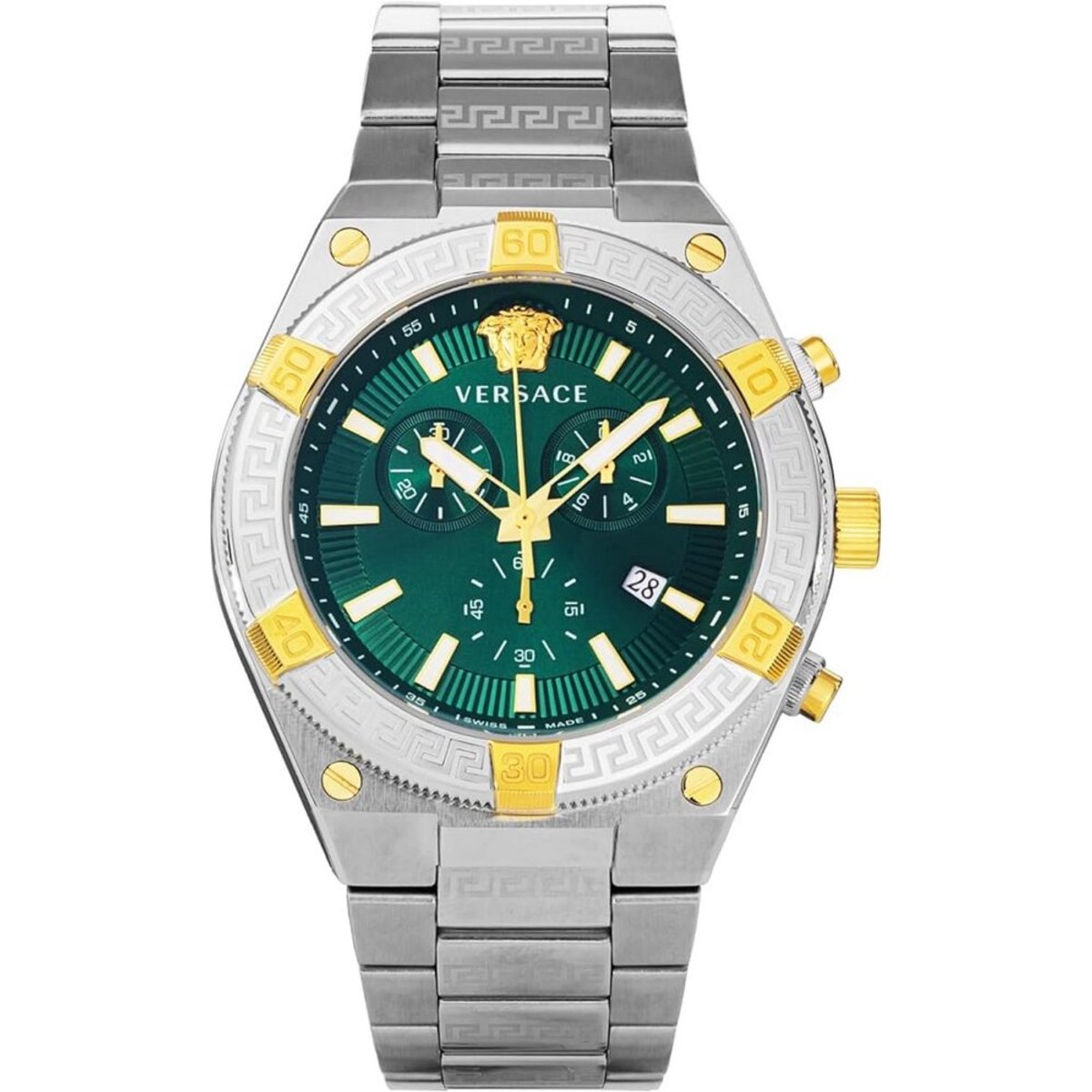 Versace - VESO01524 - Polshorloge - Heren - Kwarts - Sporty Greca