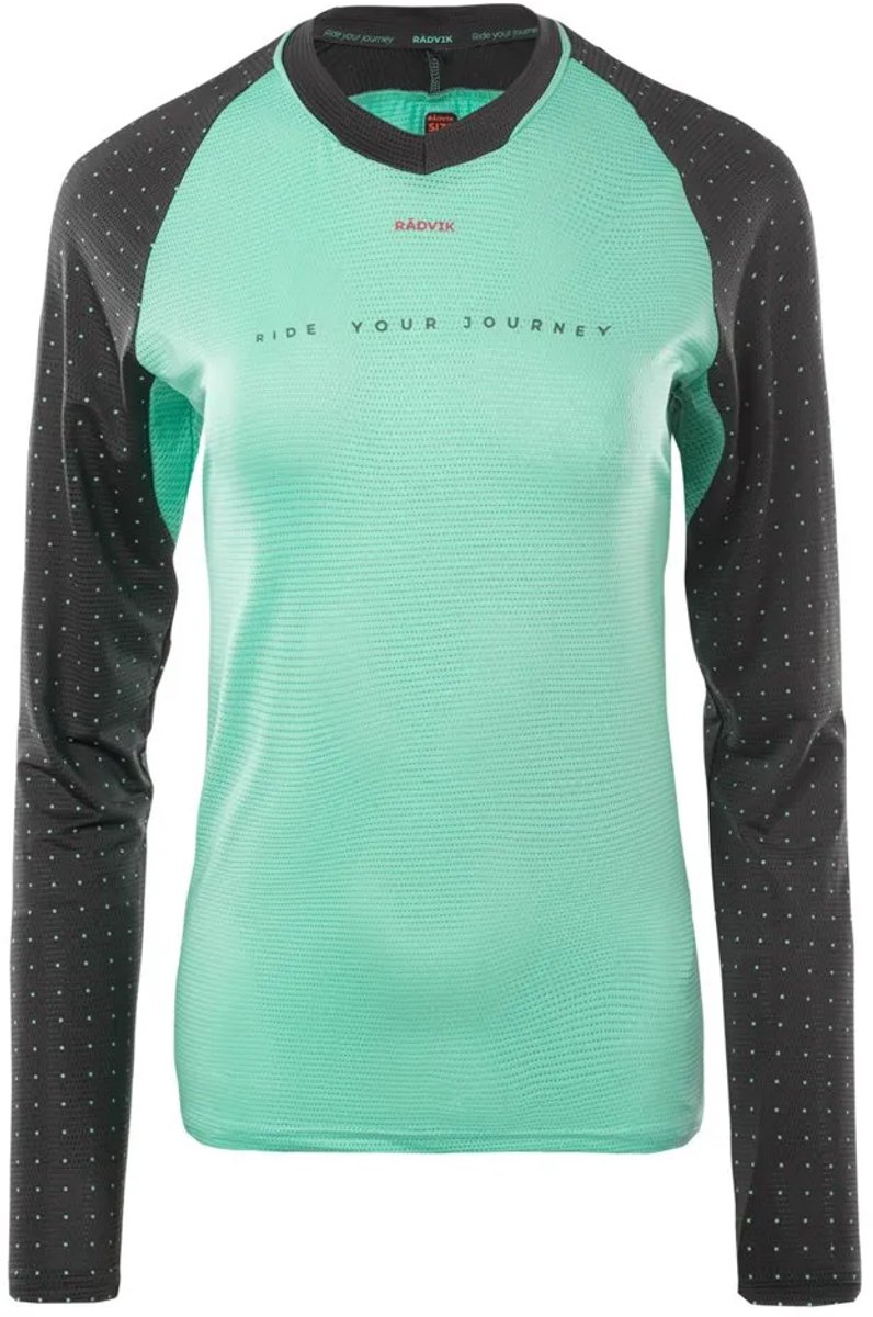 Radvik Zulu Mtb Lds Trui Met Lange Mouwen Groen XS Vrouw