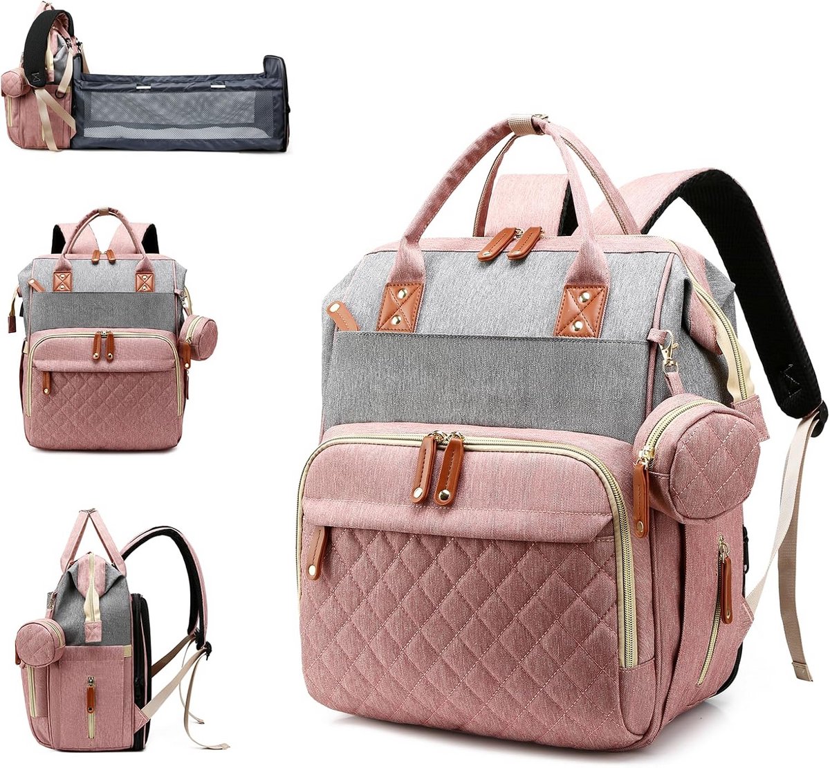 Unisex Luiertas - Diaper Bag voor Baby's (1-Pack)