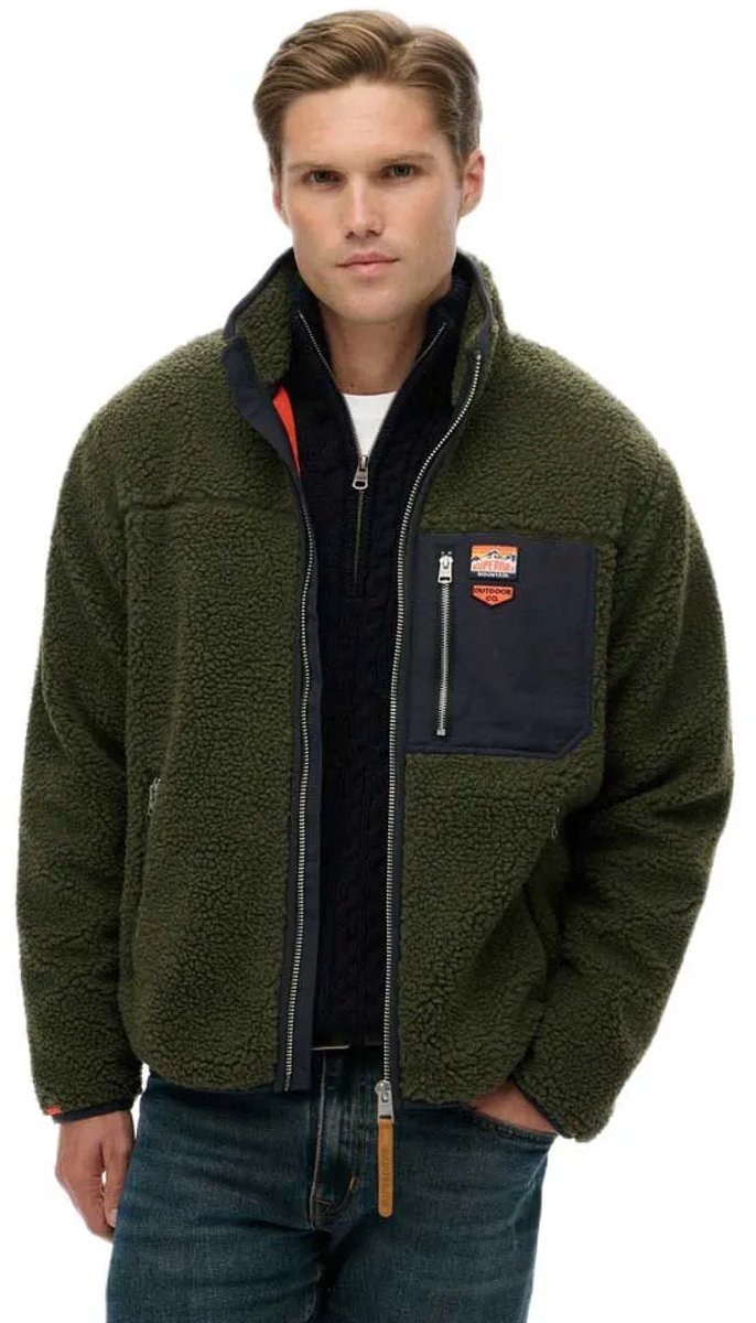 Superdry Vintage Retro Jas 2XL Man Groen