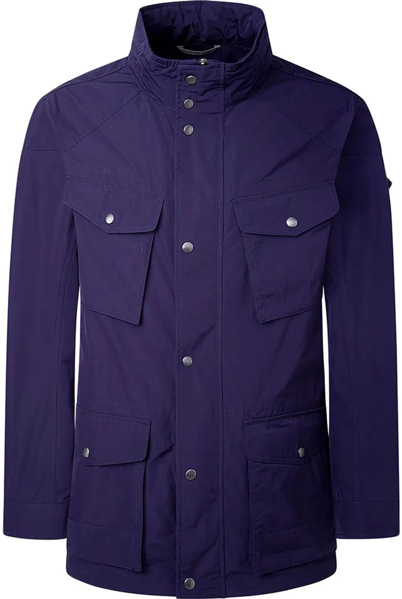Hackett Unlined Velospeed Jas Blauw M Man