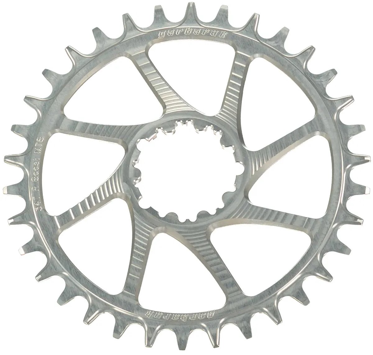 Garbaruk Sram Gxp/dub Boost Kettingblad Zilver 34t