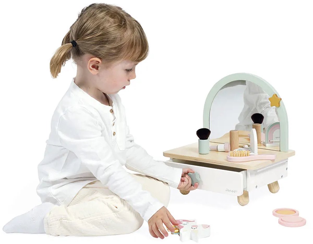 Janod - Unicorn - Houten kappers tafel — afbeelding 4