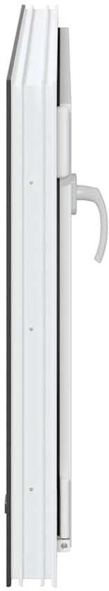 vidaXL - Fenêtre de cave - "RISOR" - 90x60 - cm - oscillo-battante-1/2 - DIN - gauche - anthracite