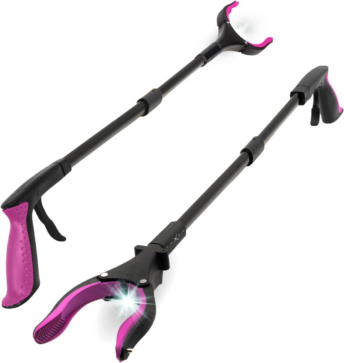 Opvouwbare Grijper Tool 32 Inch - Lichtgewicht Haal-en-Verzamel Gereedschap met Grip en LED Licht
