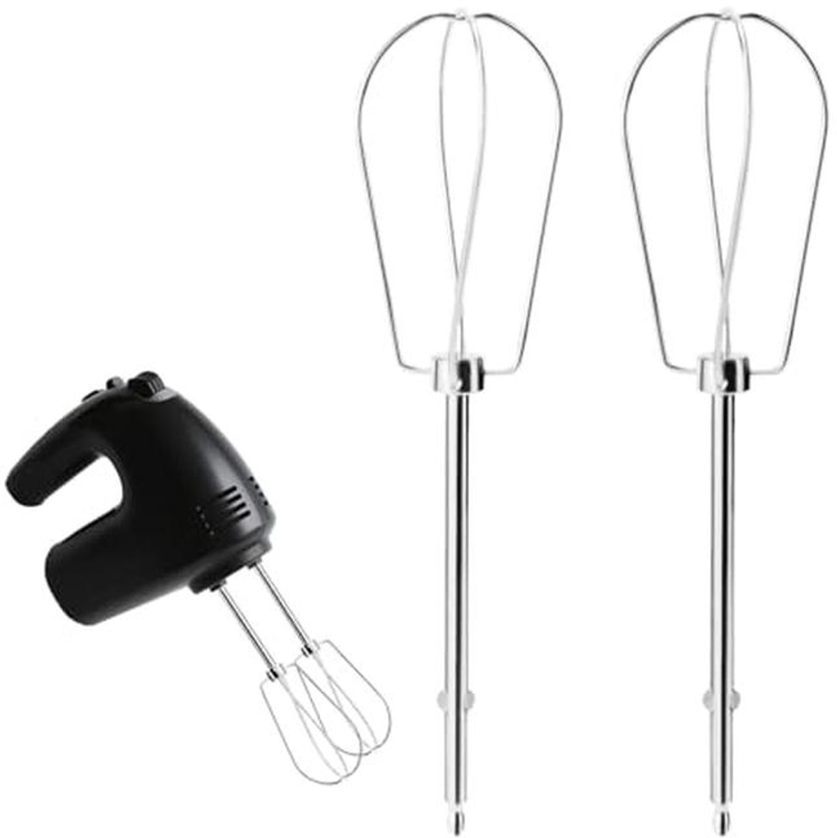 Universele Roestvrijstalen Handmixer Kloppers voor Koken en Bakken