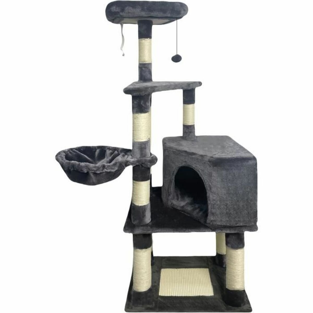 Krabpaal voor Katten SWIFTY Dark Grijs Sisal