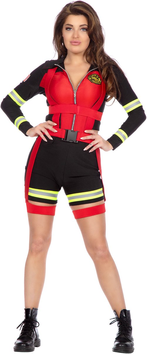 Sexy Brandweer Outfit Dames - Maat 44