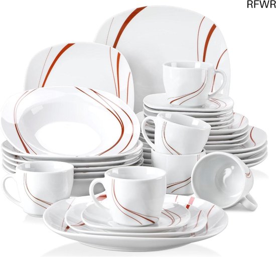Tognana Caledonia Beige tafelservies 18-delig voor 6 personen porselein