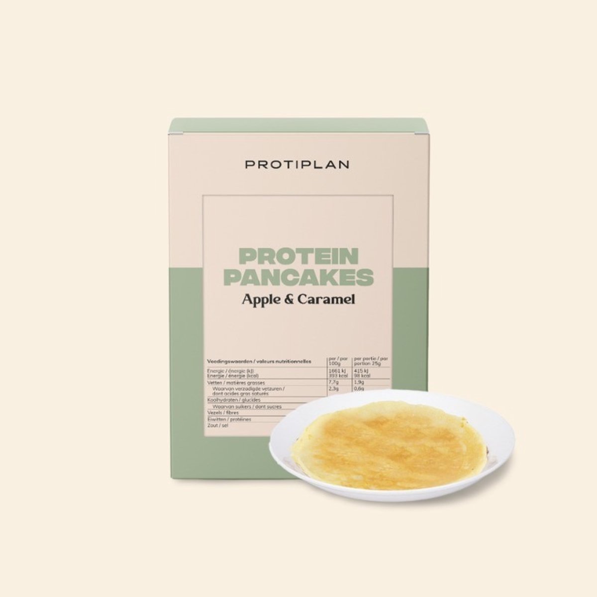 Protiplan - Pannenkoek Appel Karamel - 7 x 25 g - Low carb - Eiwitrijk